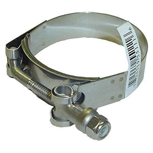 Apache 43082012 (UT 231) 2-5/16" 2-5/8" Stainless Steel Ultra T-Bolt Clamp