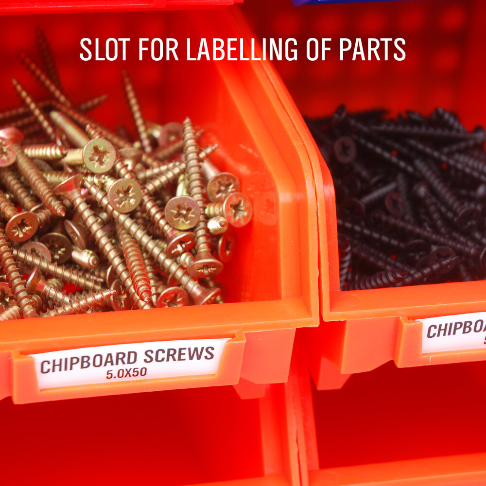 30 Bin Small Parts Organizer Garage Storage Wall Mounted Screws Bolts Nuts