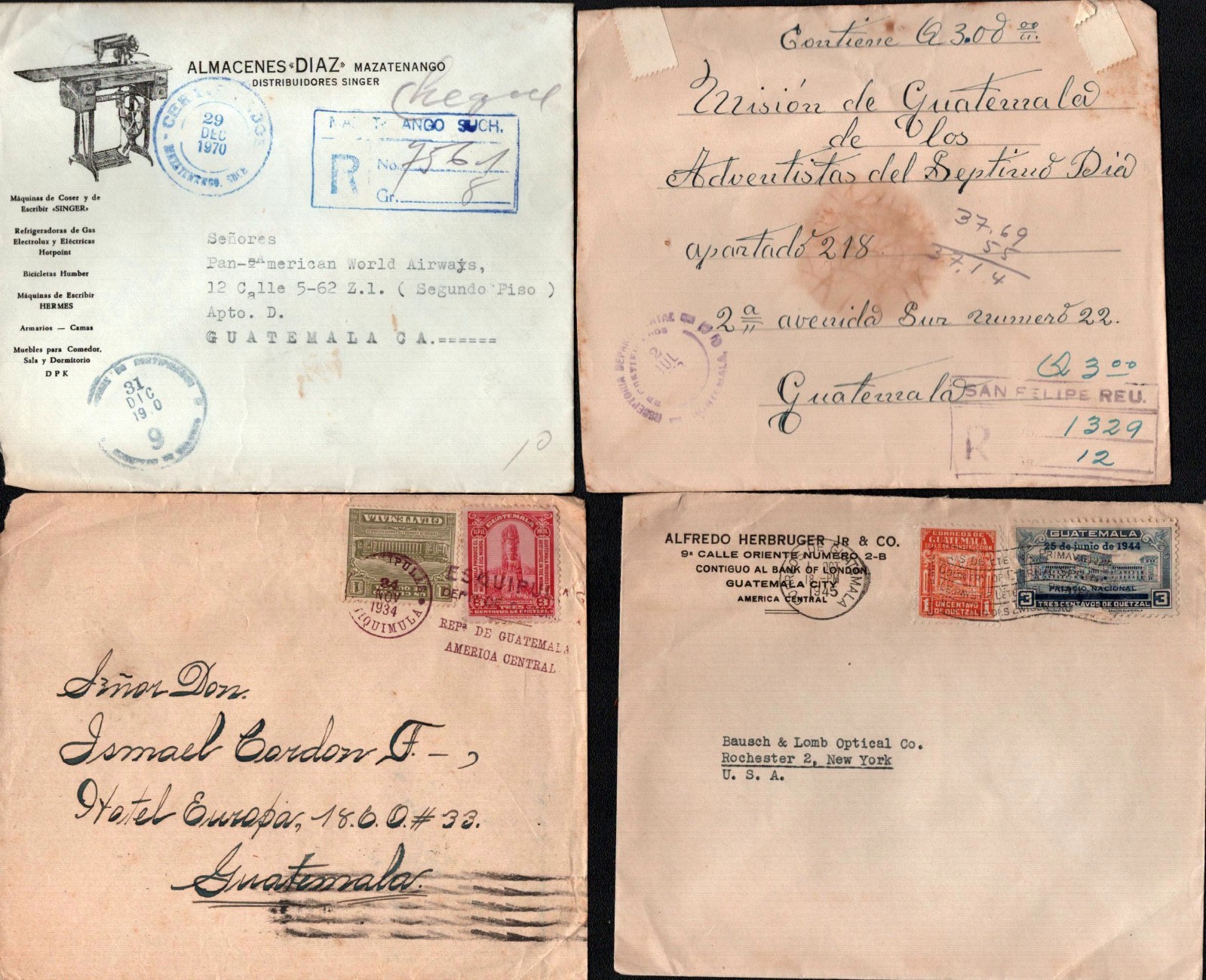 Guatemala Cover Collection - 19 Items - [Group 6]