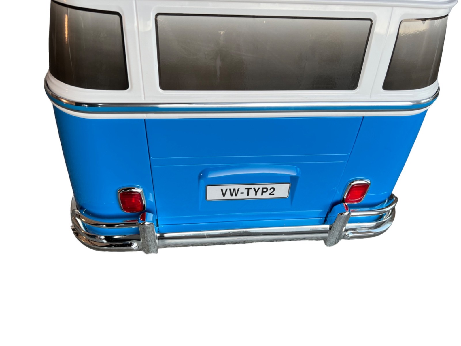 VW T1 Bulli Blue ROLLPLAY Kids Electric Car Battery Powered