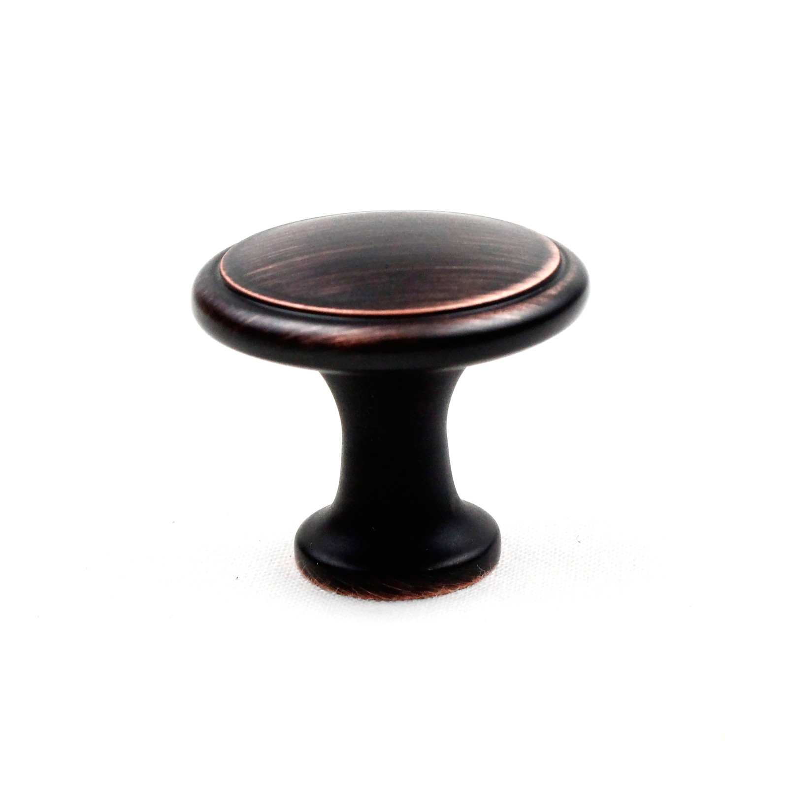 10 Pack Round Cabinet Knob Pull Handle Kitchen Bath Rubbed Bronze Popular