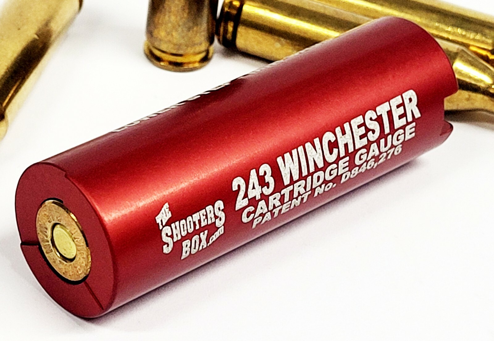 243 Winchester Case & Ammunition Gauge - For Checking Your Ammo - Free Shipping!