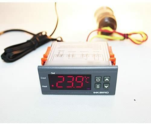 Digital Temperature Controller Thermostat ITC-1000 12V Fan Heater Control Cooler