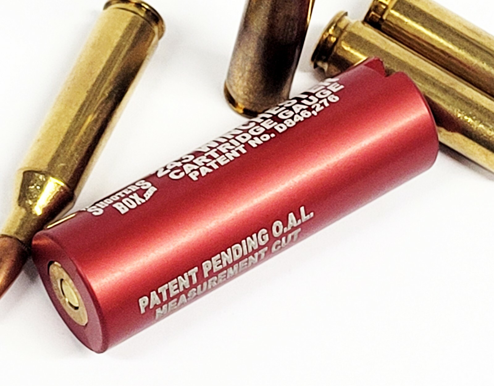 243 Winchester Case & Ammunition Gauge - For Checking Your Ammo - Free Shipping!