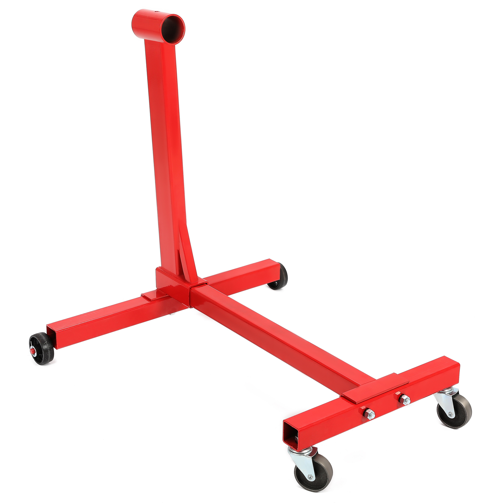 1500LBS Steel Engine Stand 360 Degree Rotating Head Adjustable Mounting Red