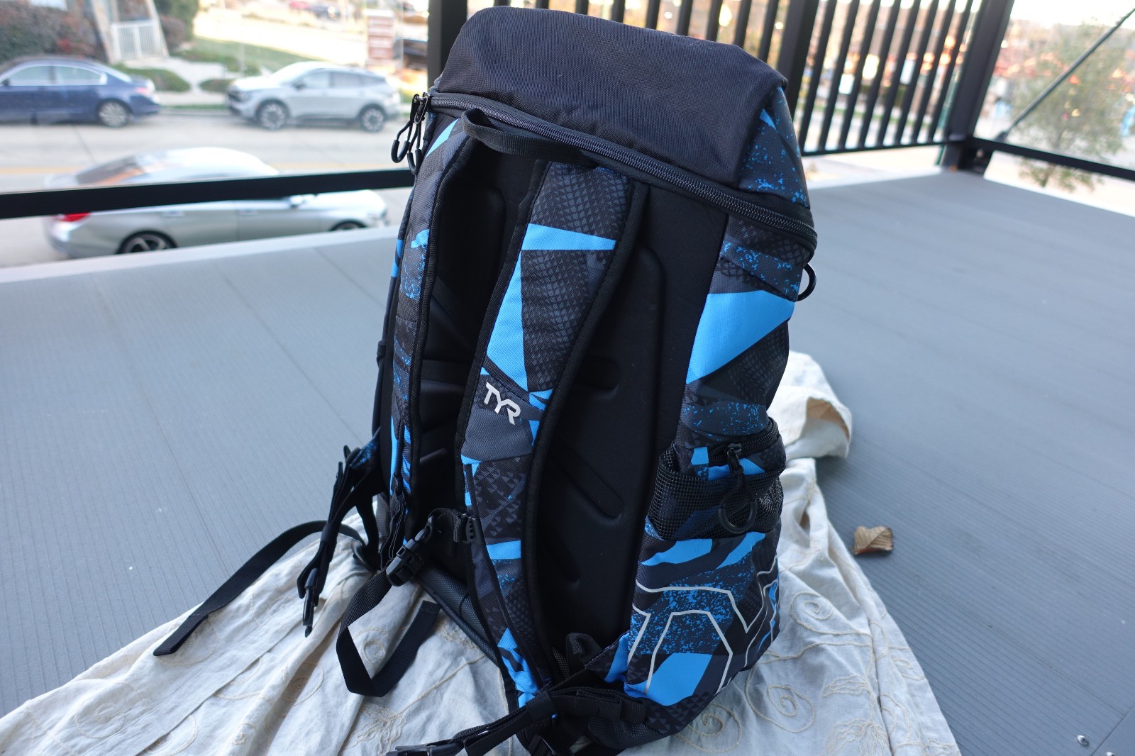 New TYR Alliance 45L Oversized Backpack Gym & Pool Bag - Swimming -Triathlon