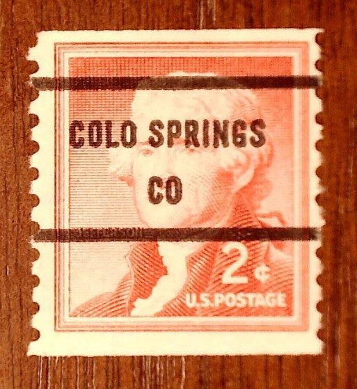 JM: US PRECANCEL COMPLETE BUREAU " COLORADO " LISTING, PICK & CHOOSE