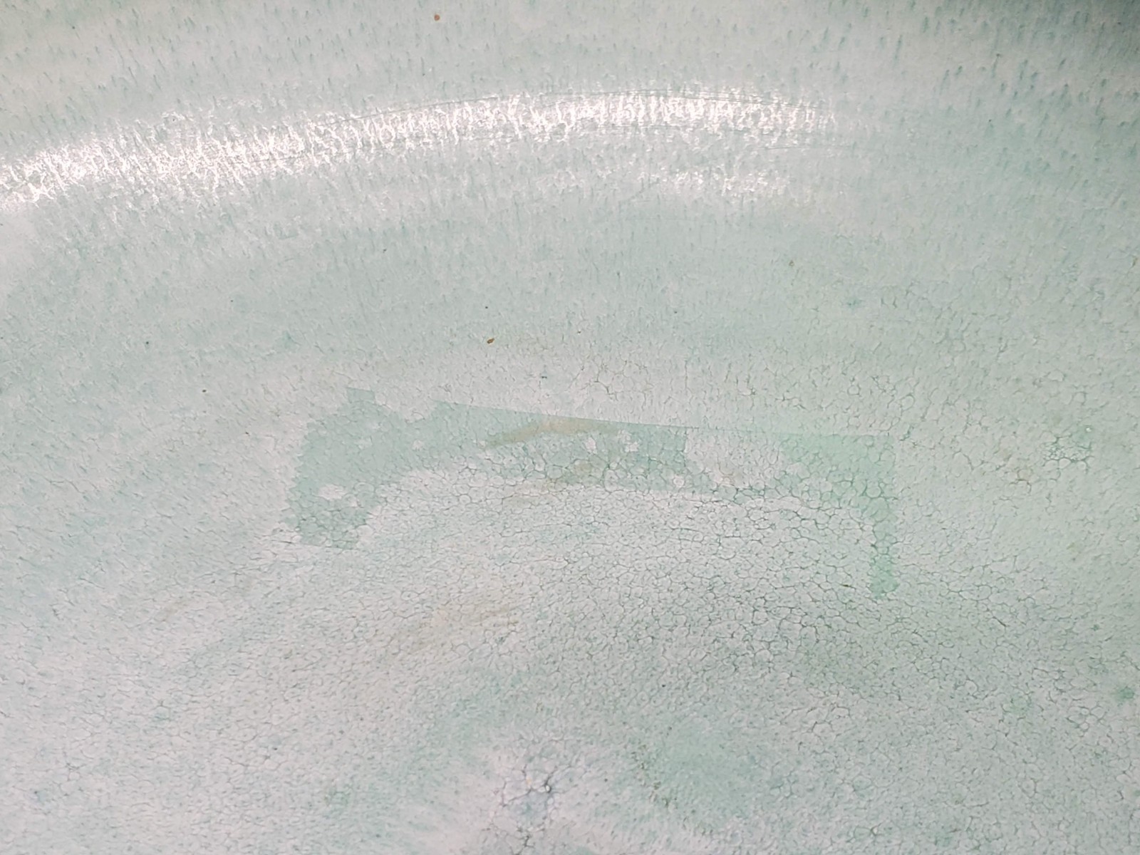 1921 Rookwood Pottery Large 9" Matte Mint Green Bowl Grape Vine