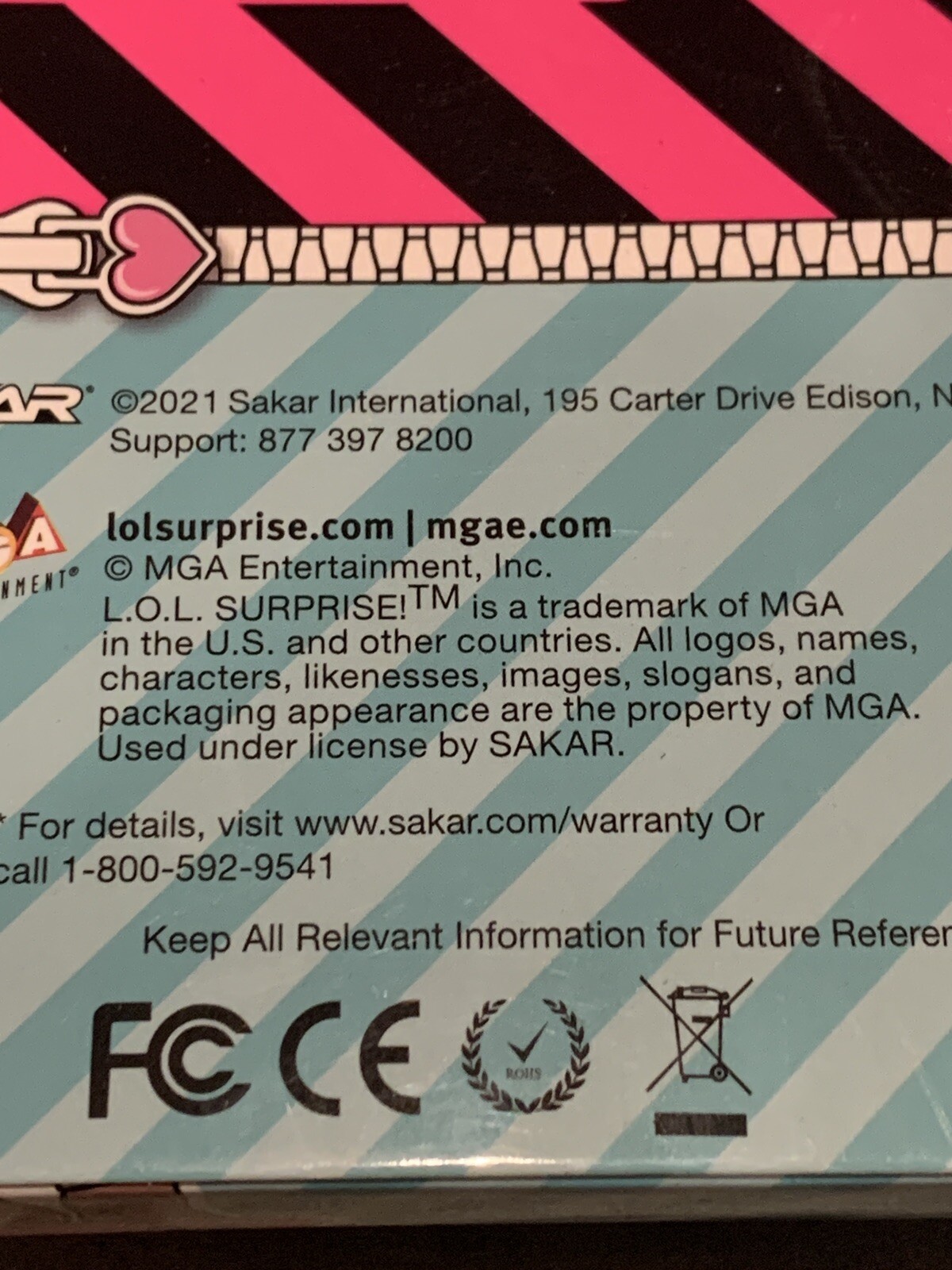 LOL Surprise Bracelet Walkie Talkies Electronic Girls Toys