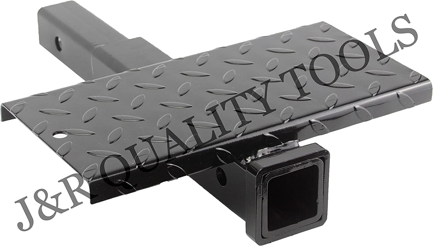 18" Hitch Extension 2" Receiver w/ Step Hitch Mount Extender for Truck Trailer