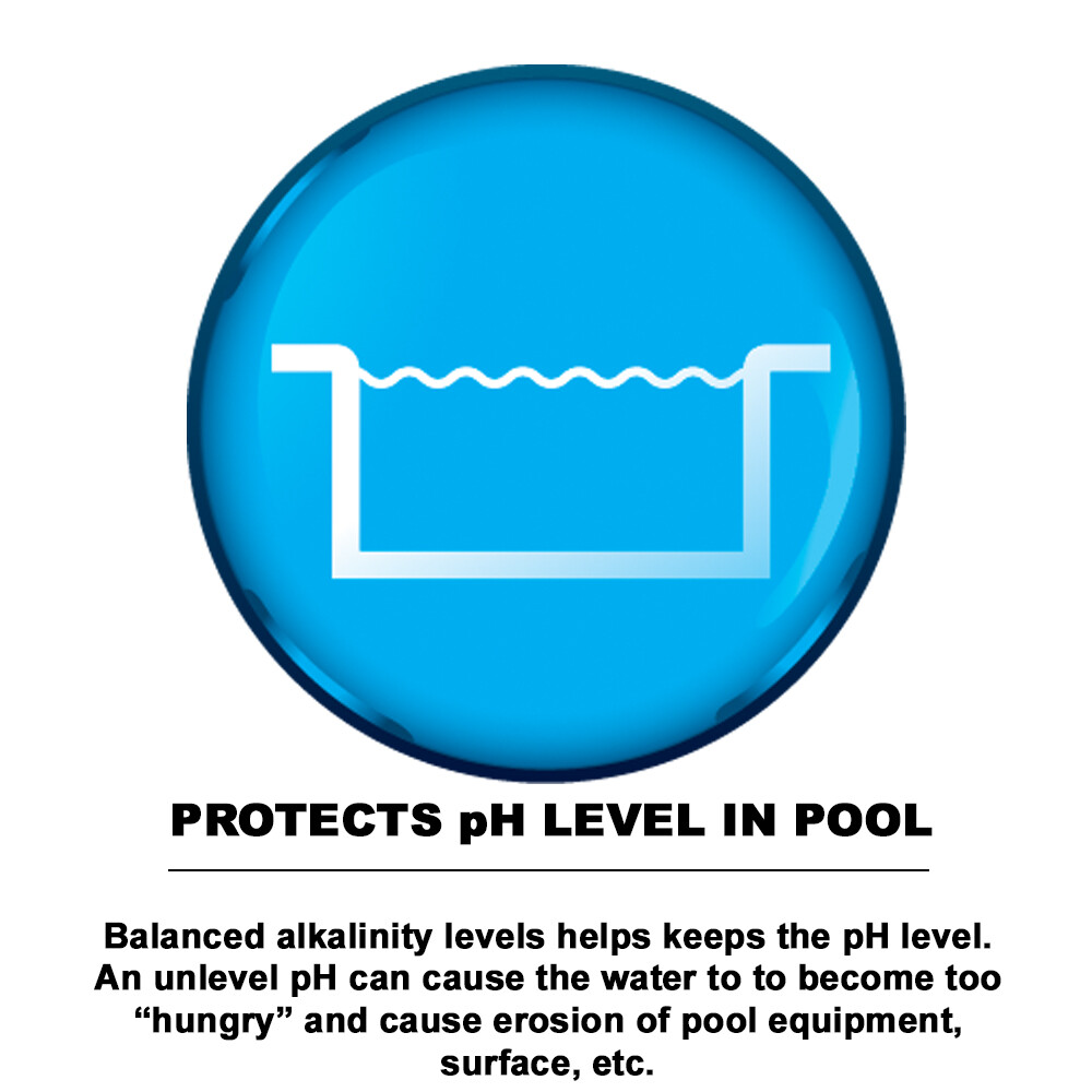 Puri Tech 50lb Total Alkalinity Increaser Sodium Bicarbonate for Swimming Pools