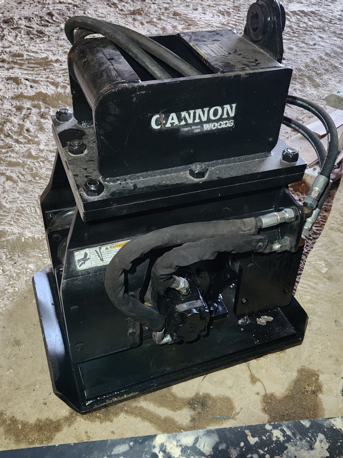 TAG Wain Roy Excavator Hydraulic Vibratory Plate Trench Compactor QC30 1.75" Pin