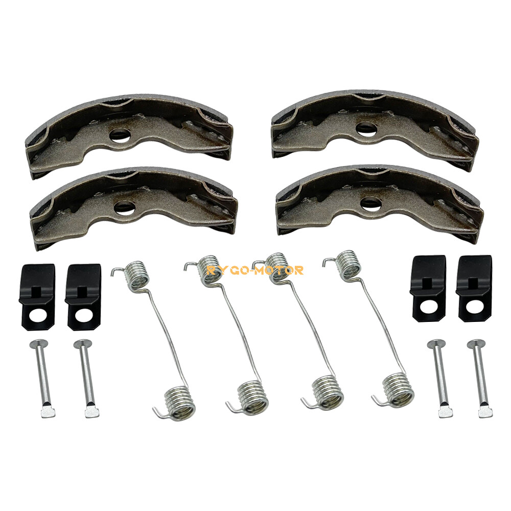Front & Rear Brake Shoes Kit for Honda Recon 250 TRX250TE TRX250TM 1997-2022