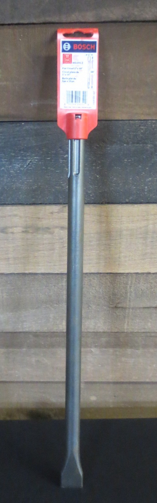 Bosch 1 Inch x 18 Inch Flat Chisel SDS-max Hammer Steel HS1912