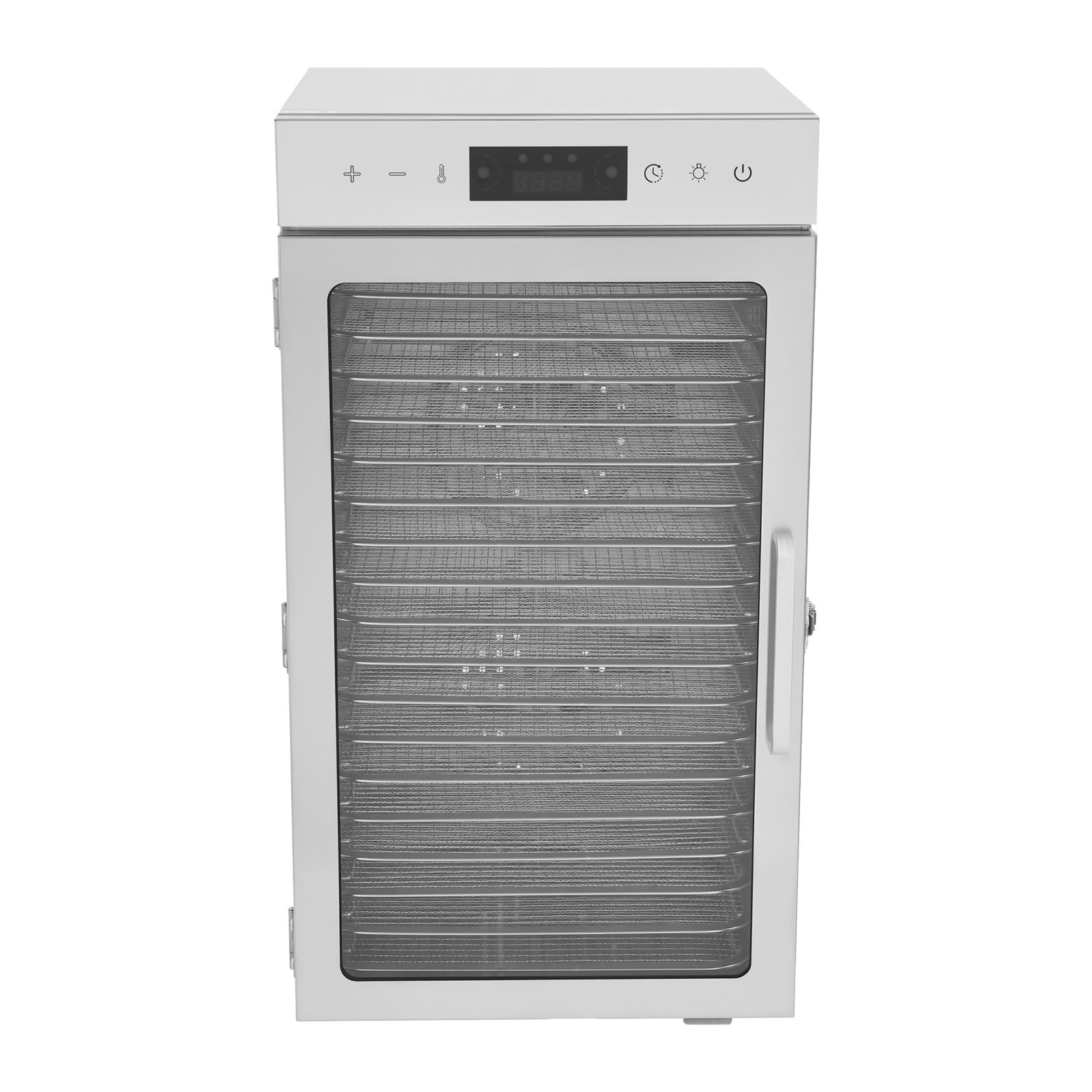 Commercial Dehydrator 18 Stainless Steel Trays Fruit Vegetable Food Dry Machine