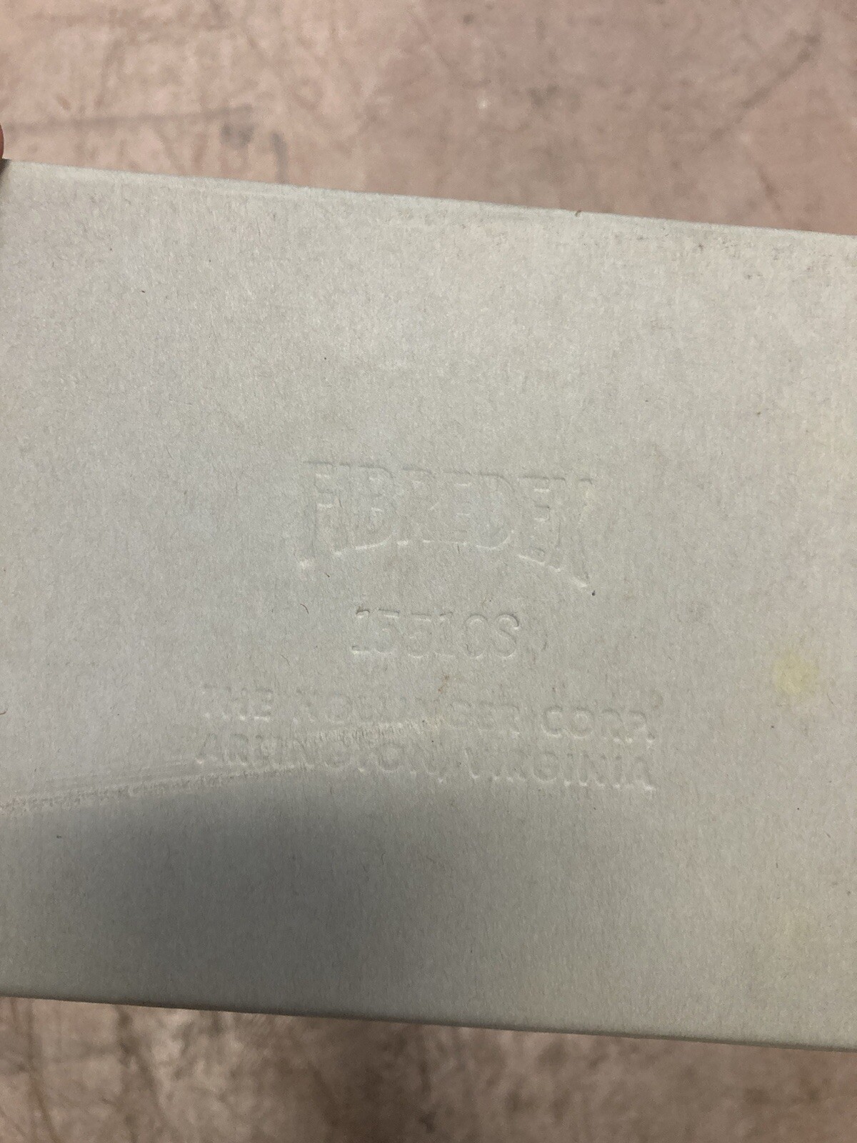 Vtg Archival Folio Storage Box Metal Edge Archival Boxboard AcidFree 15.5x10.5x5