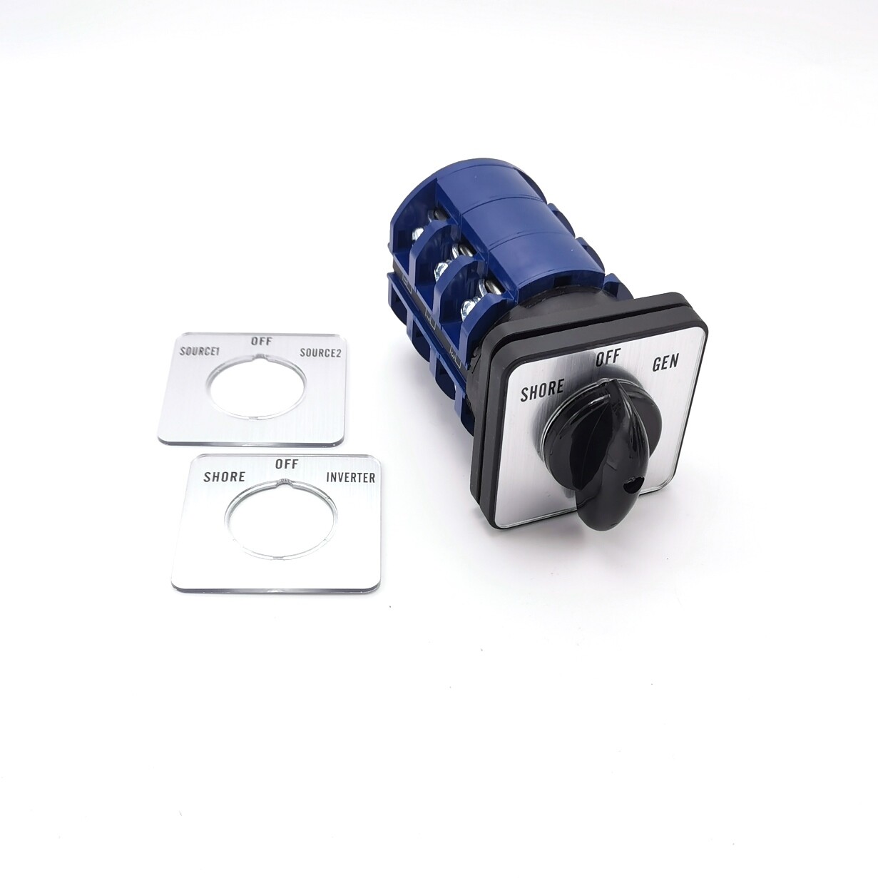 50 Amp Power Selector, Shore-Off-Gen Rotary Switch for RV,Motorhome,Truck,Boat