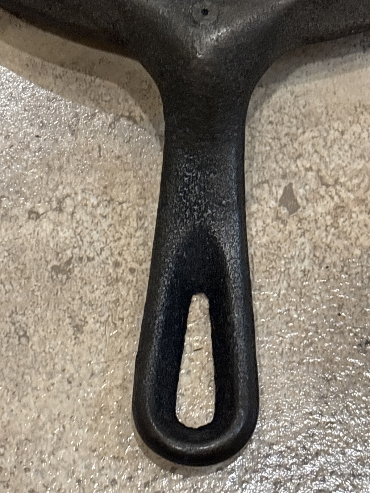 Vintage Unbranded Cast Iron Pancake Plett Pan - Marked Made In USA