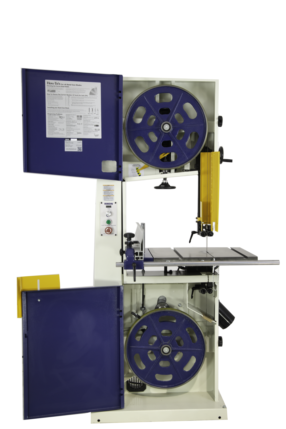 Rikon Band Saw 18'' 2.5 Hp With Electric Variable Speed