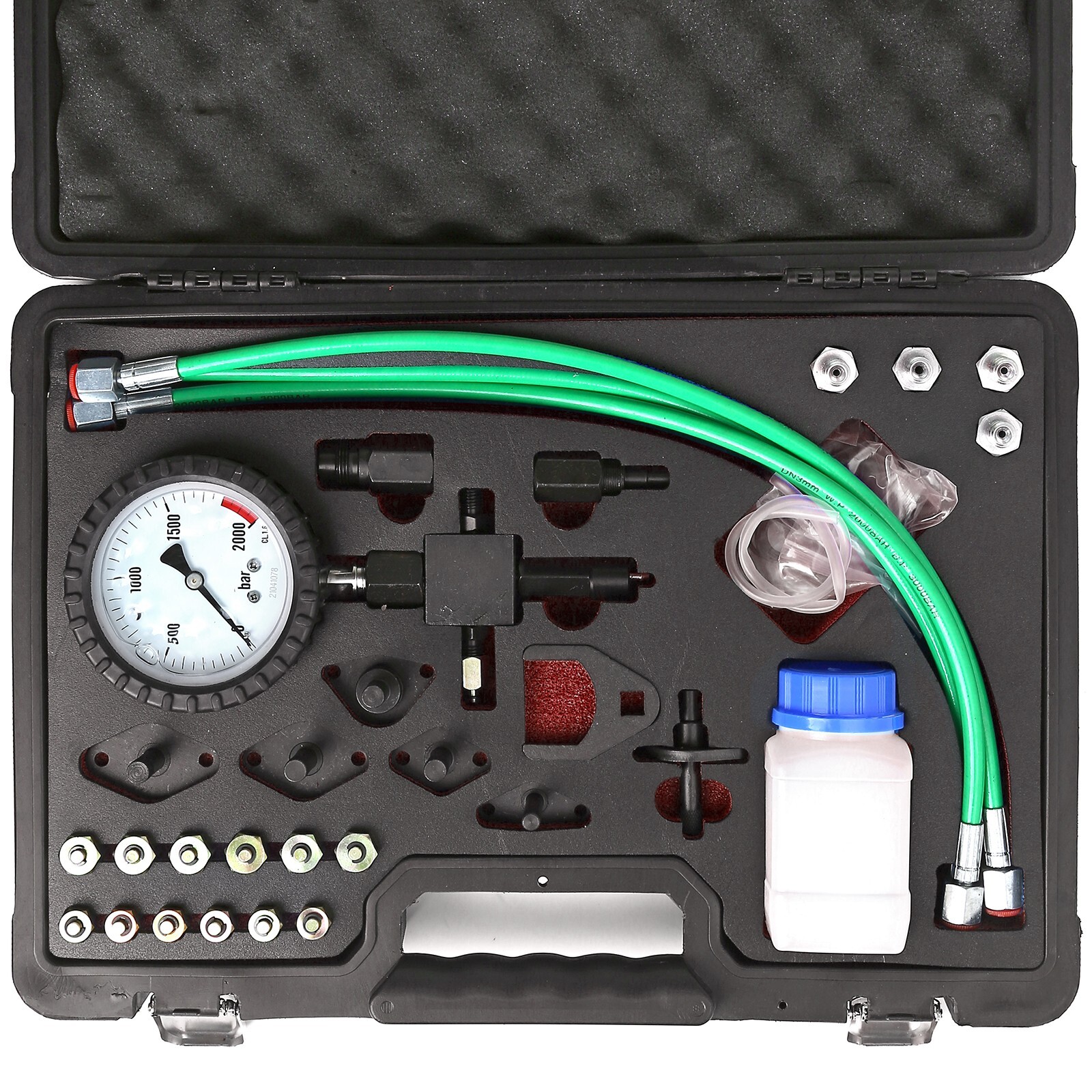 Master Common Rail Diesel High Pressure Tester Kit + Injector Pipe Blanks
