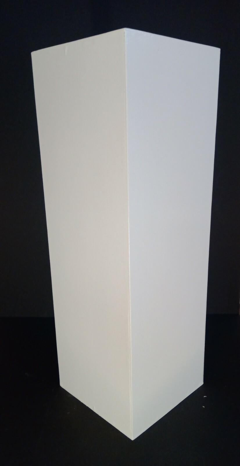 36" Tall White Display Pedestal Stand Riser Column Pillar - Weddings Parties