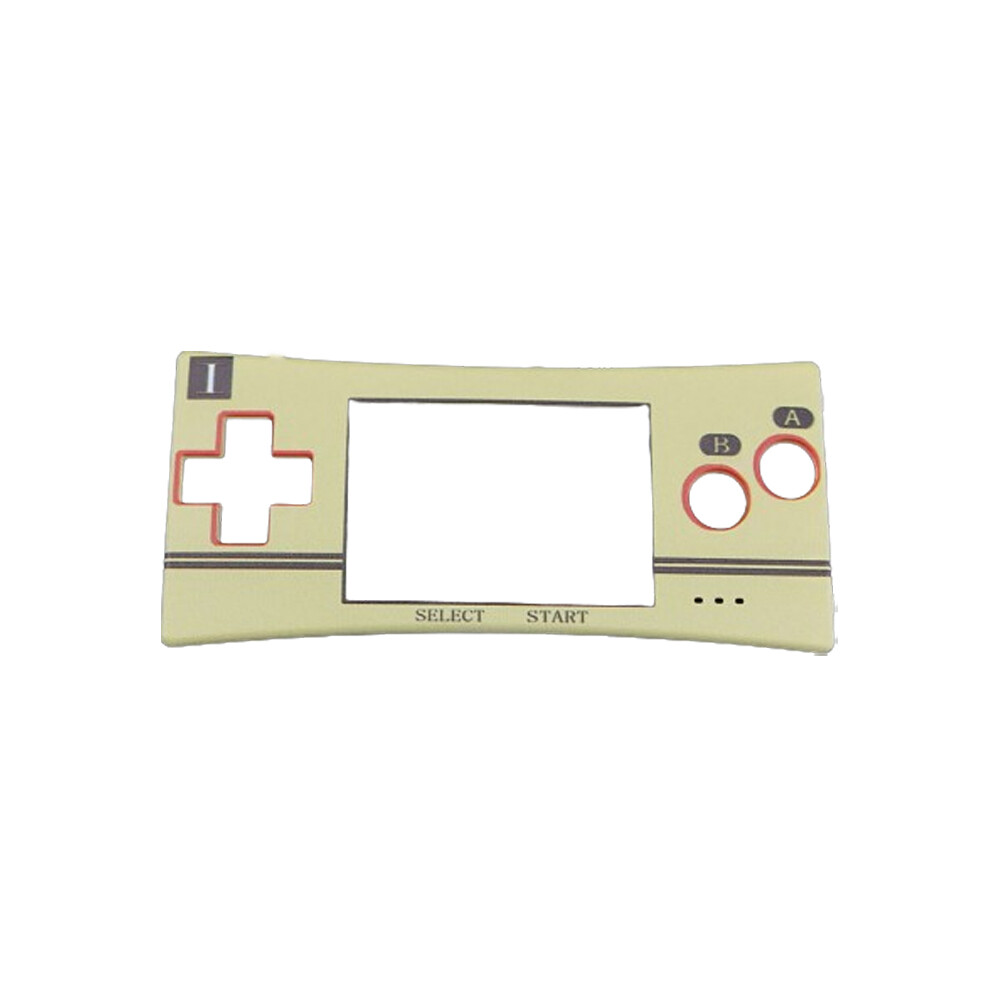 US Nintendo Game Boy Micro GBM Console Faceplate Front Shell Cover Replacement