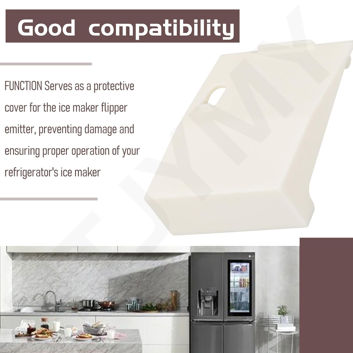 2198633 826485 FLIPPER EMITTER COVER FOR REFRIGERATOR WP2198633 AP6006176