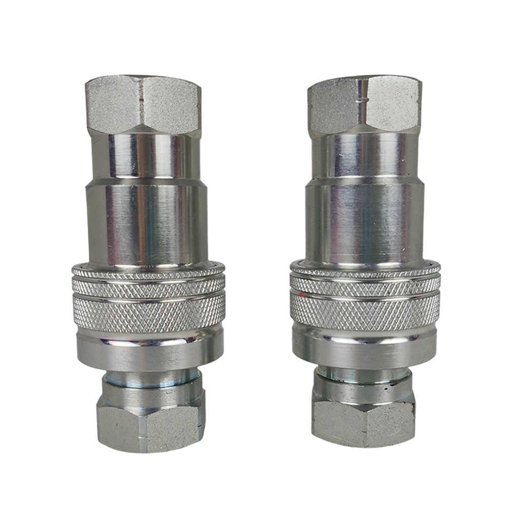 2Sets For Pioneer Ball Style 1/2" NPT Hydraulic Coupler Quick Connect Coupling