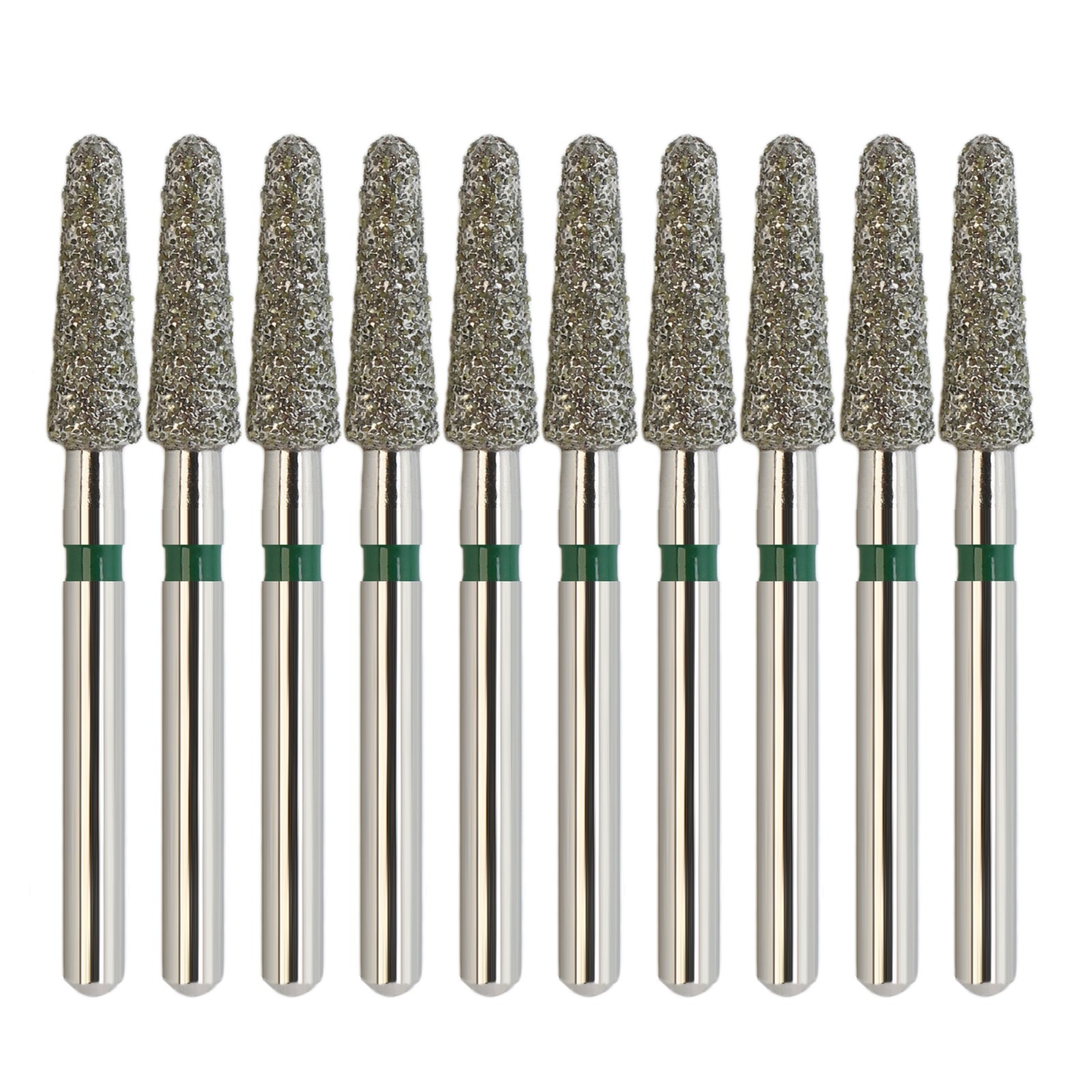Dental Diamond Burs Round End Taper Diamond Bur Coarse Fine FG High Speed 856