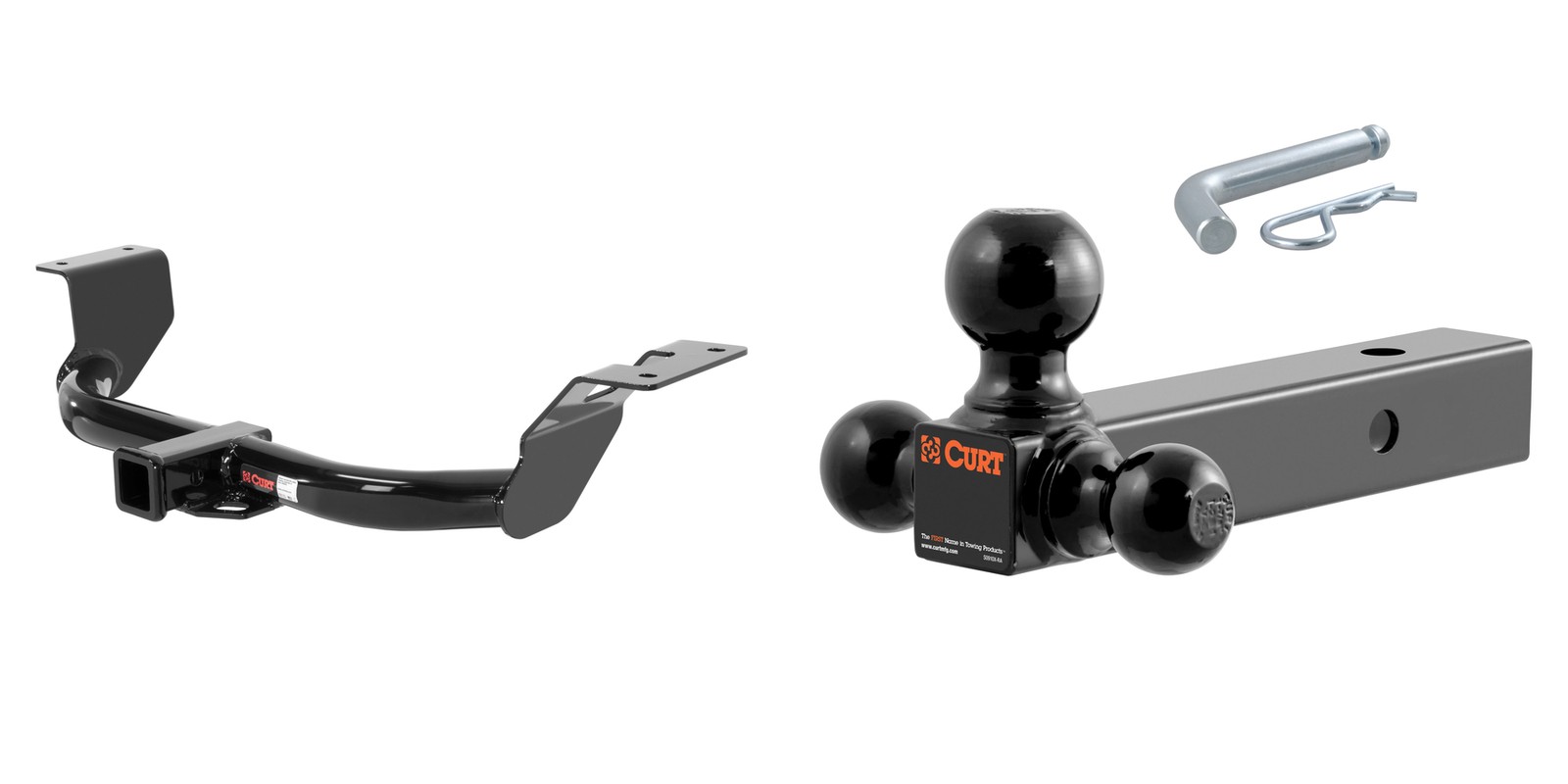 CURT Trailer Hitch Class 3 Multi-Ball Mount Tow Kit for 2012-2016 CR-V