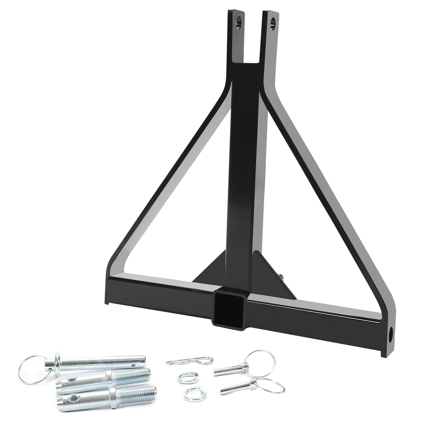 New For Category 1 Tractor Tow Drawbar Adapter 3 Point 2" Receiver Trailer Hitch