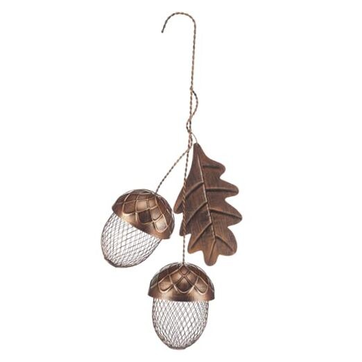 Acorn Bird Feeder Outdoor Garden Hanging Feeding Station Sturdy Squirrel