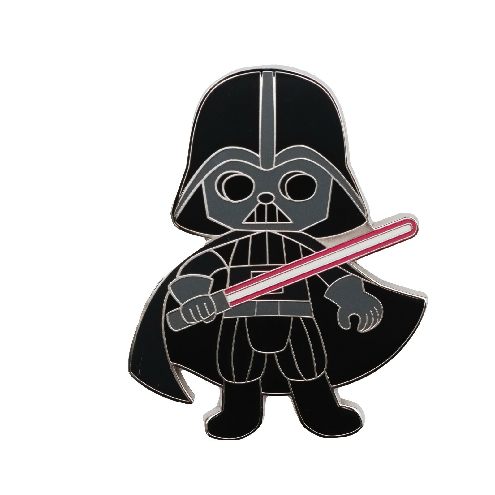 Loungefly Star Wars Enamel Pin Set 4pc Luke Skywalker Leia Yoda Darth Vader