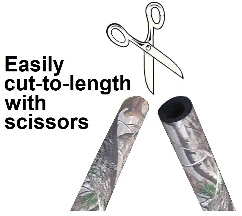 Tree Stand Rail Pads, Shooting Rail Pads - Timber Camo - Made in USA