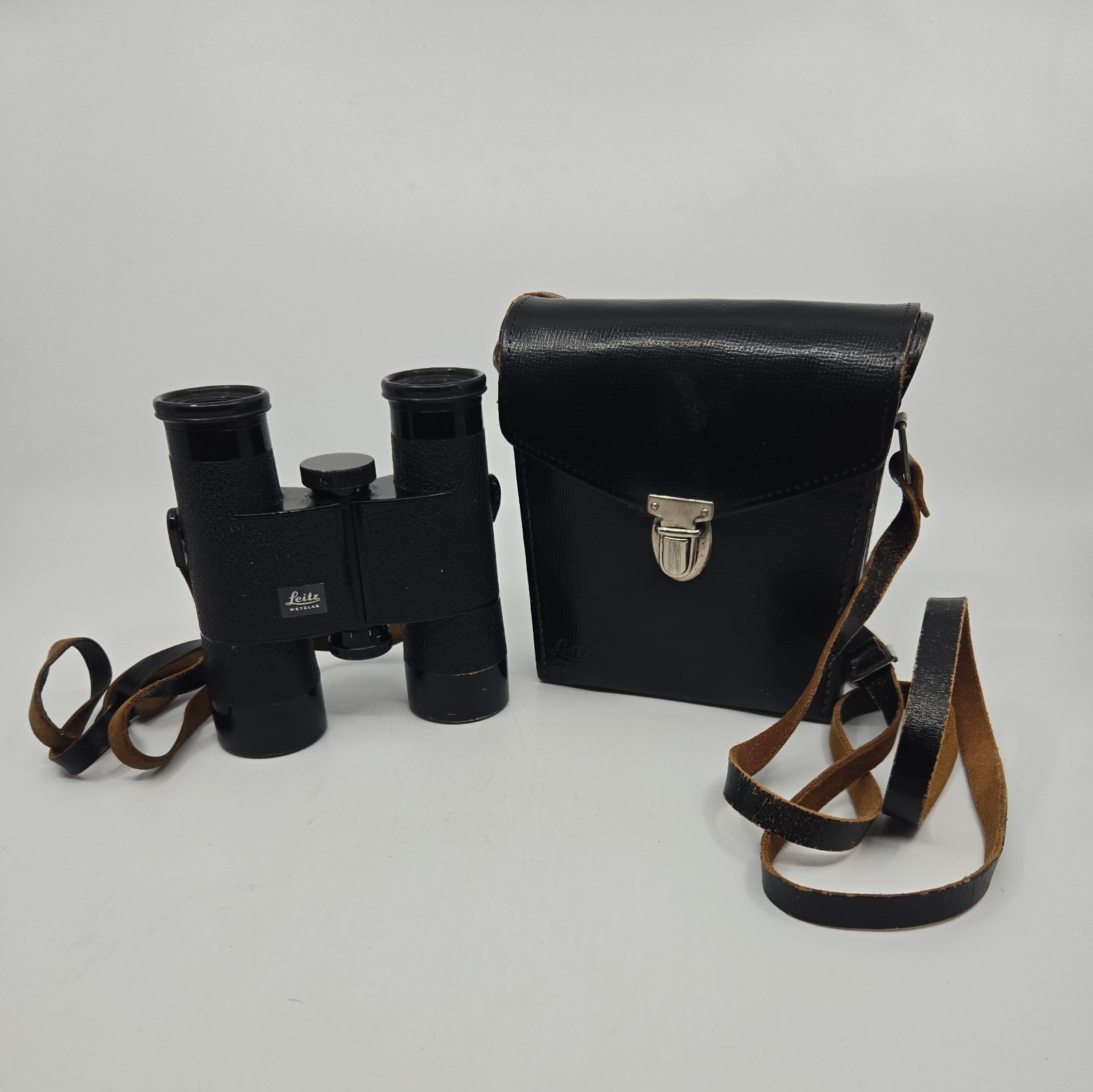 Leitz Wetzlar Binoculars Trinovid  Germany 7x35B 150m/1000m W/ Case Clear lens