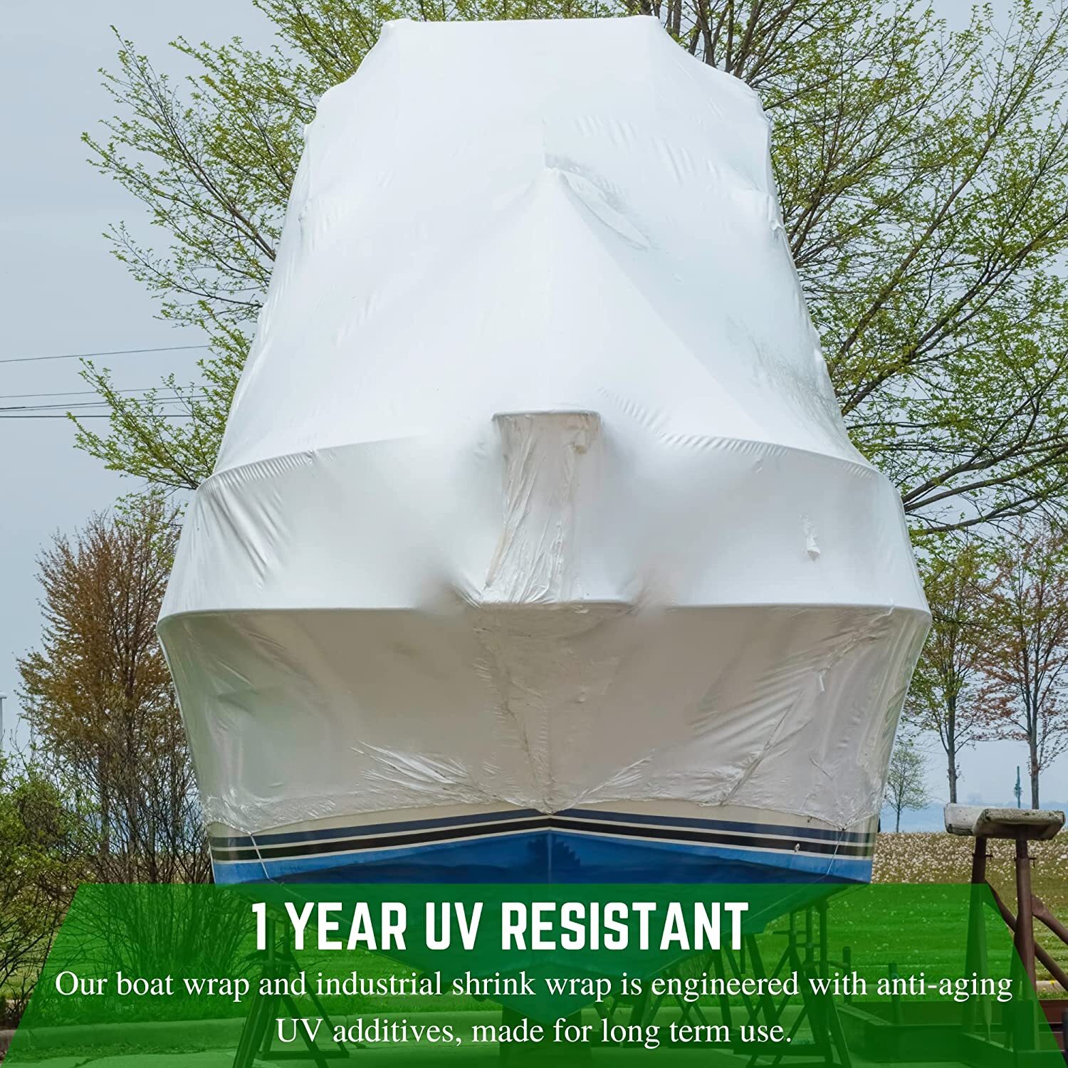 Farm Plastic Supply - Polyethylene Plastic Shrink Wrap - 7 mil