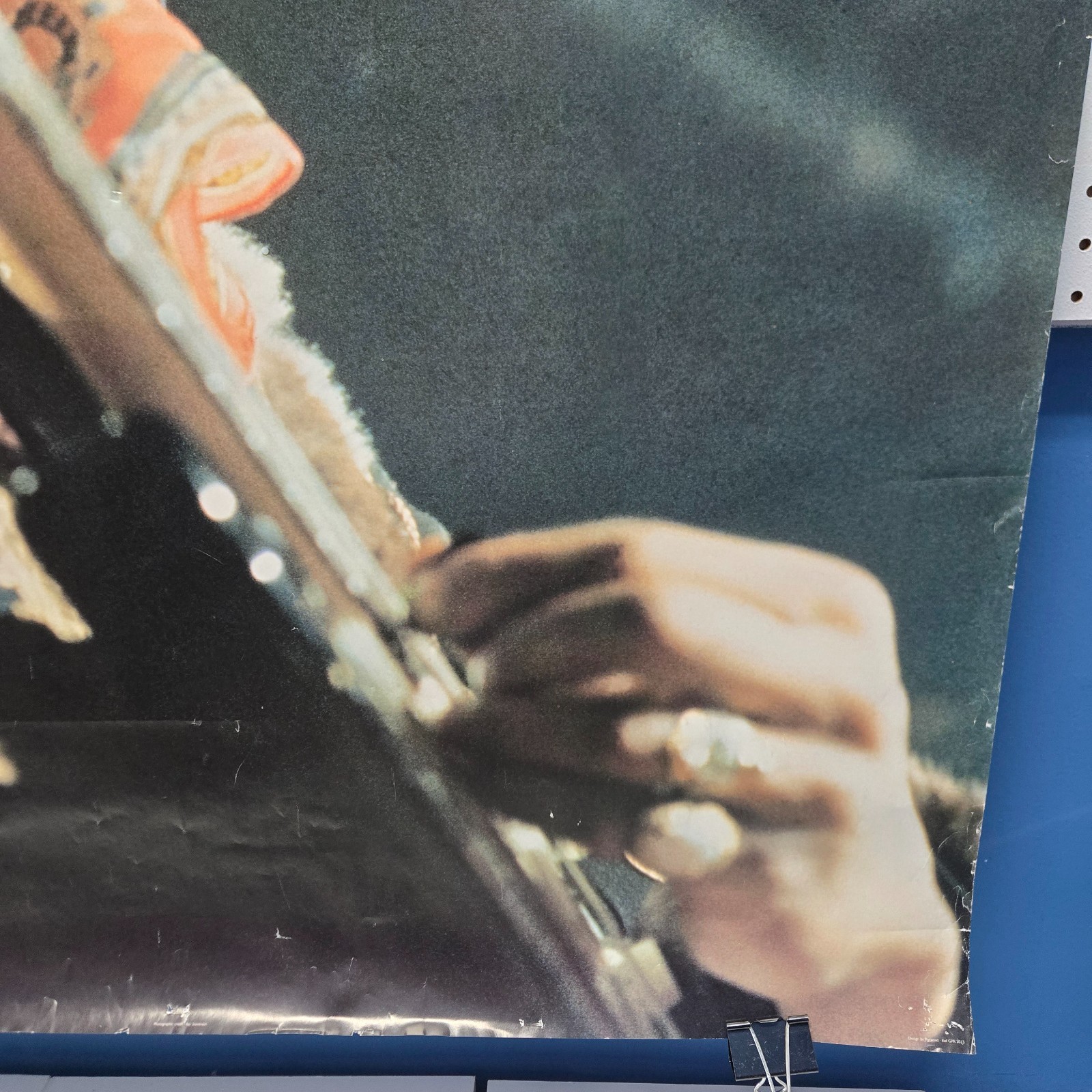 3 VTG Rock & Roll POSTERS - Bob Dylan, Neil Young, Jimi Hendrix - 53" x 38" EACH