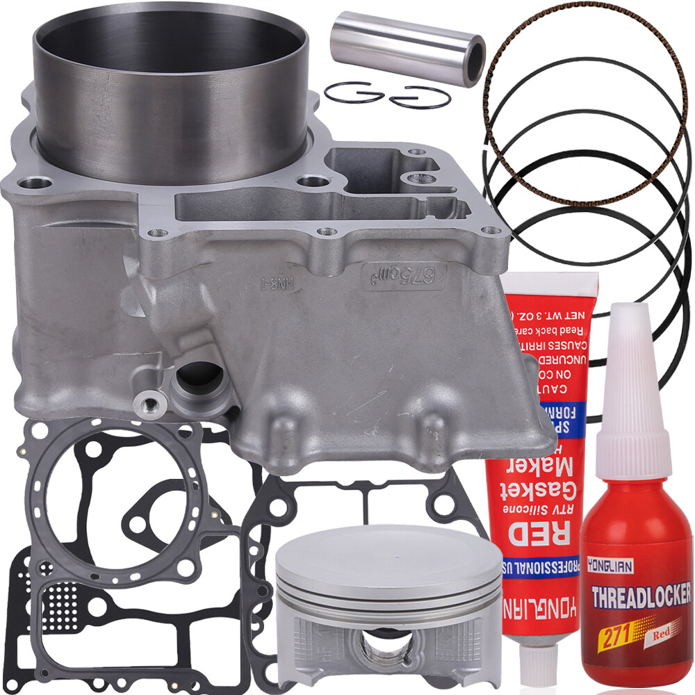Cylinder Piston Gasket Top End Kit For Honda Rincon 680 TRX680 FA/FGA 2006-2022