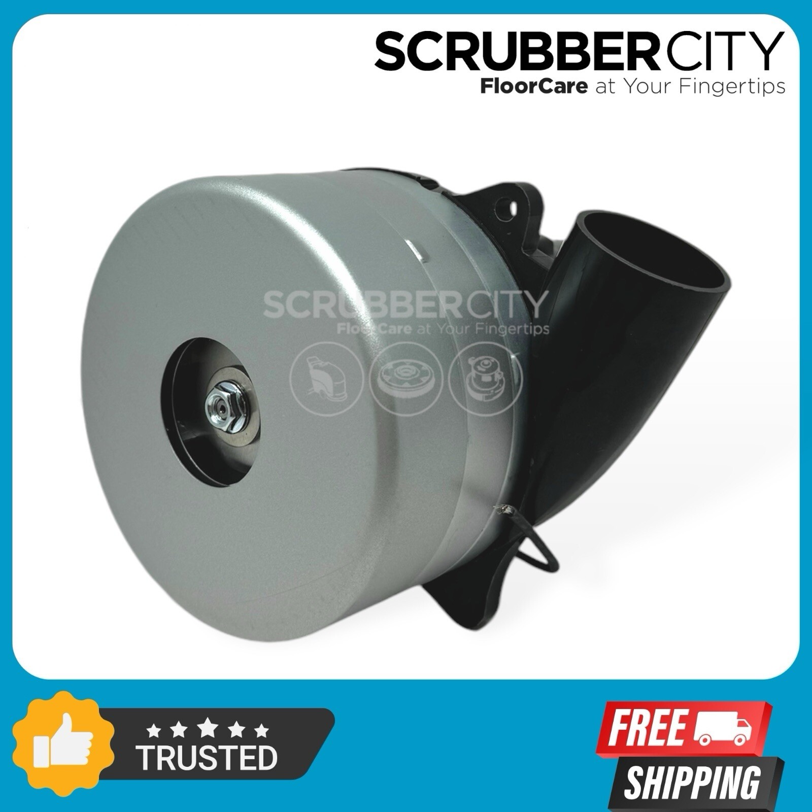 500.257.3 - 24V Vacuum Motor 3 Stage replaces Powr-Flite PAS28DX