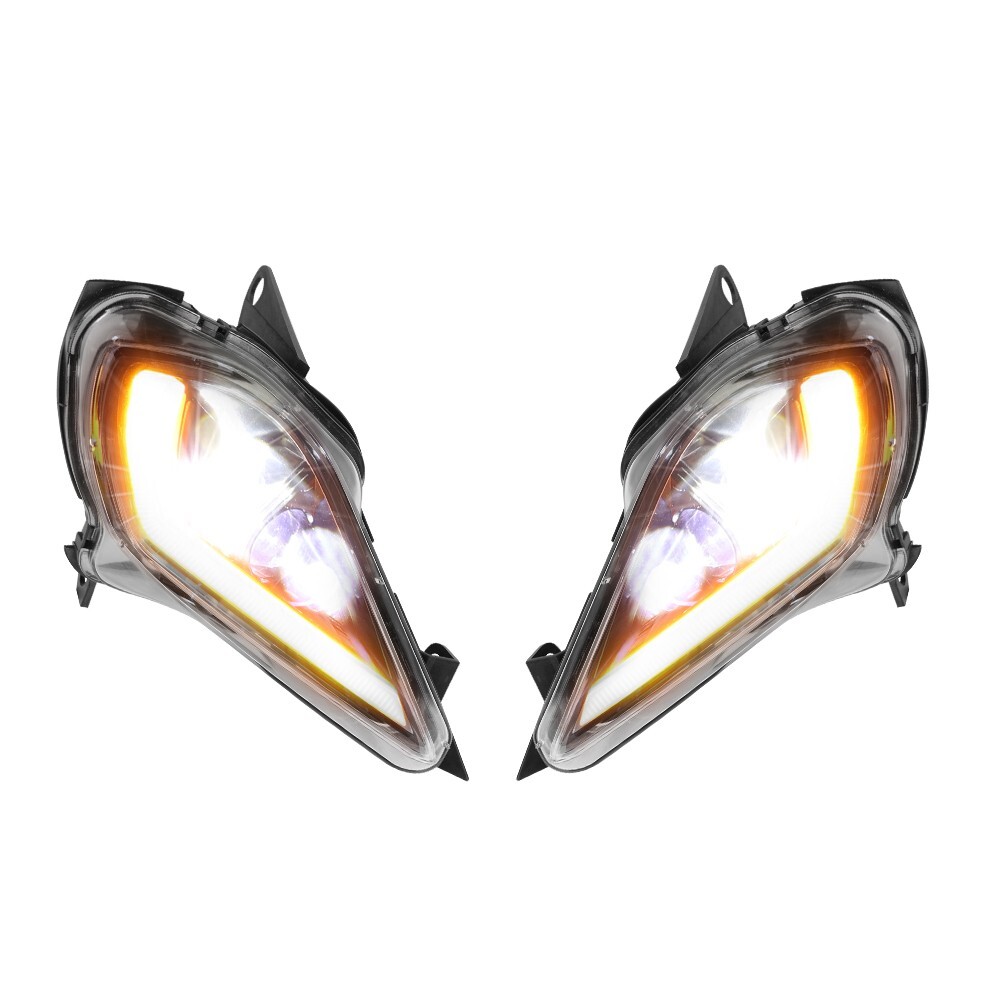 For 2006-2025 YAMAHA YFZ 450 RAPTOR 350 700 700R LED Headlights Set Head Lamps