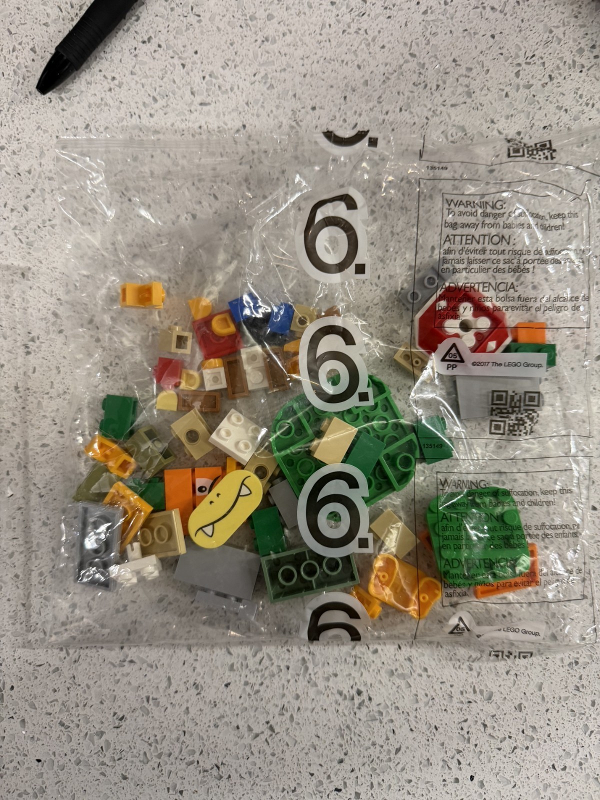 LEGO Super Mario Adventures with Luigi Starter Course 71387 SEALED BAGS 4 And 6