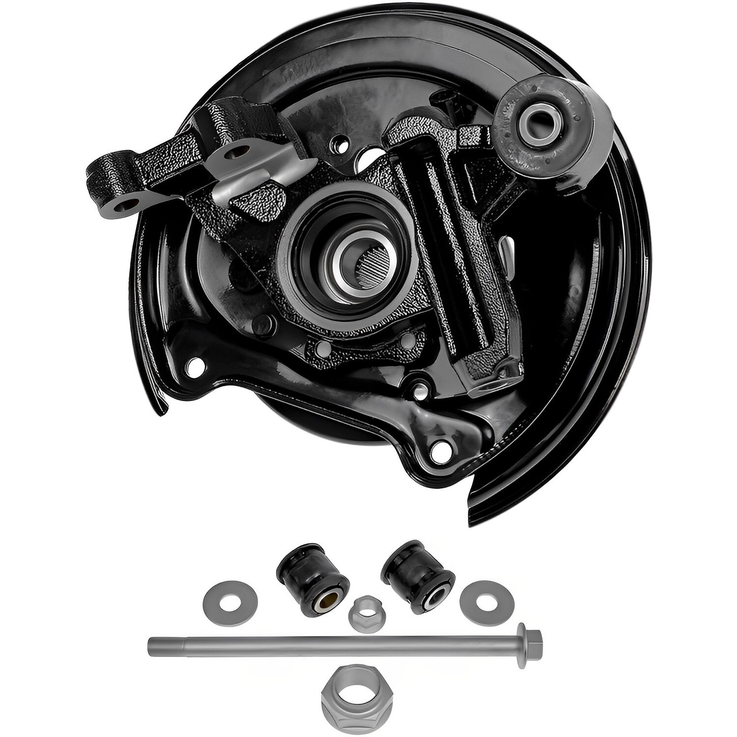 Rear Left Steering Knuckle & Wheel Hub Bearing for 2001 - 2008 Subaru Forester