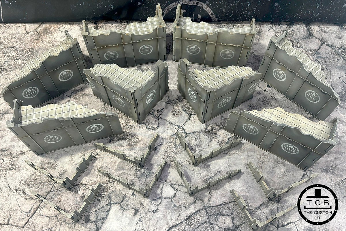 Warhammer 40K Full Terrain Set - Chapter Approved GW Layouts - Unpainted New
