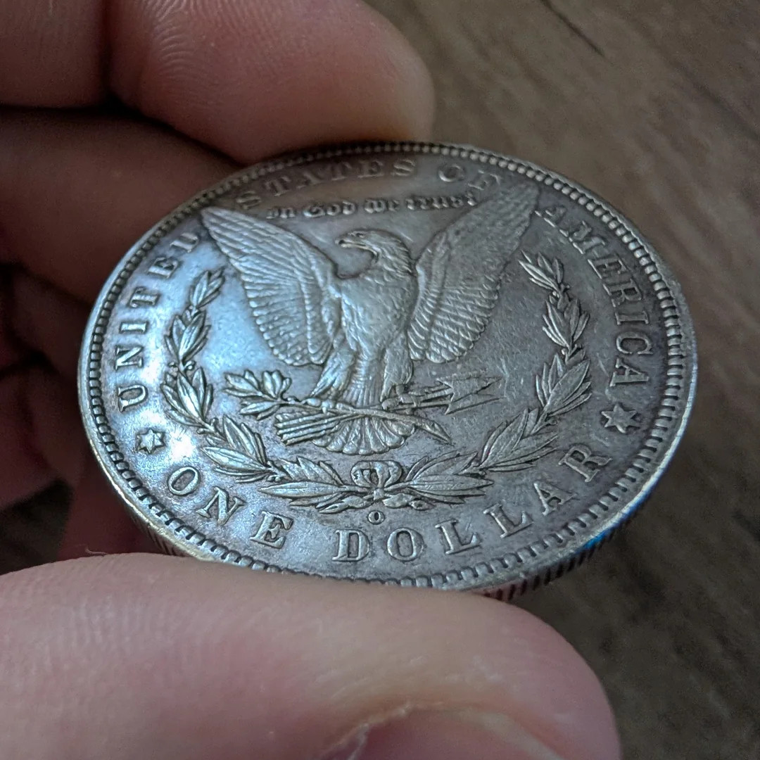 1880 O Morgan Silver Dollar