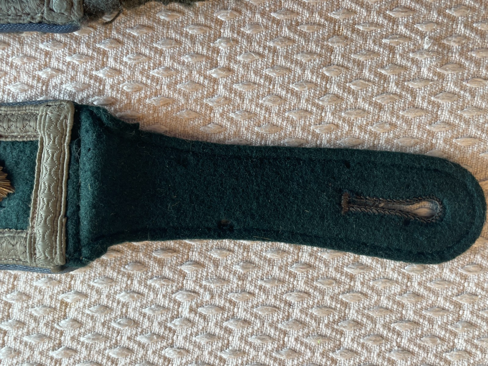 PAIR OF ORIGINAL GERMAN WW2 WWII MOTOR TRANSPORT NCO SHOULDER BOARDS EPAULETTES