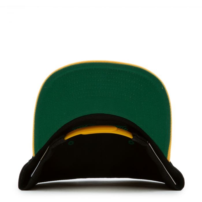 Mitchell & Ness Black/Yellow NBA Seattle Supersonics Reload HWC Snapback - OSFA