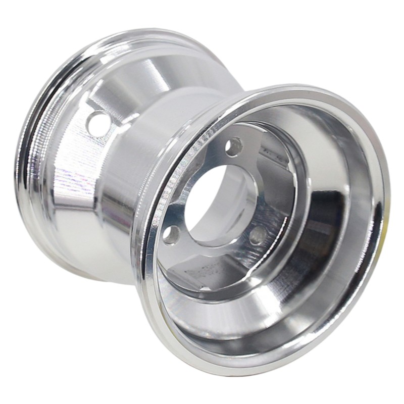 2 Pack 5" Go Kart Front Aluminum Wheel Rim 10x4.50-5 3 Stud for Racing Cart
