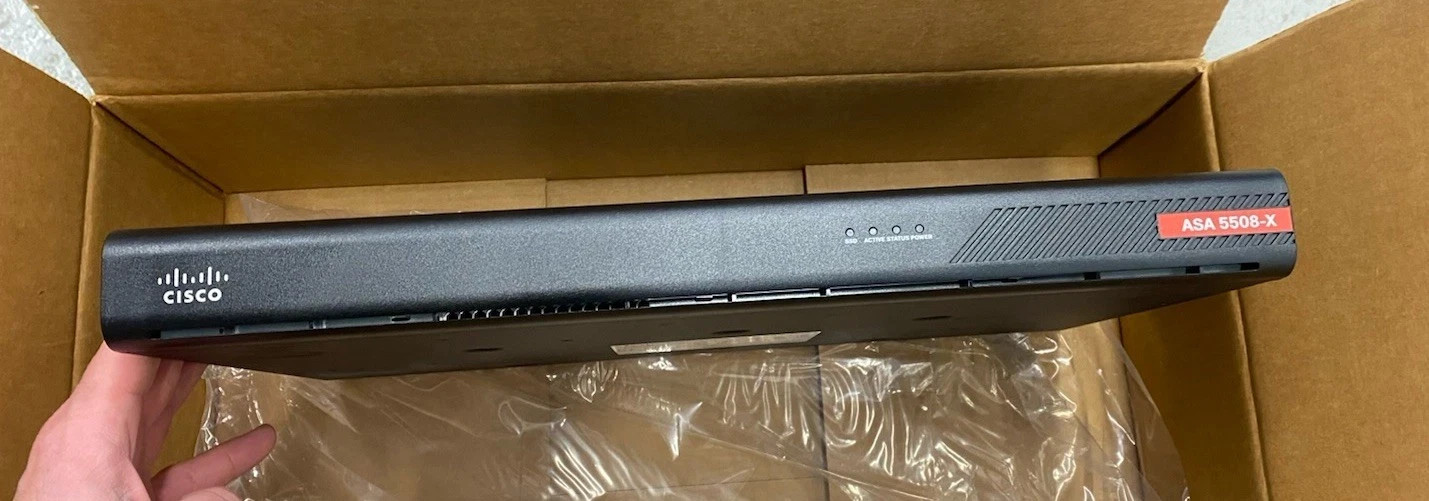 ASA5508-K9 CISCO ASA 5508-X Security Appliance with FirePOWER Services 8 Ports