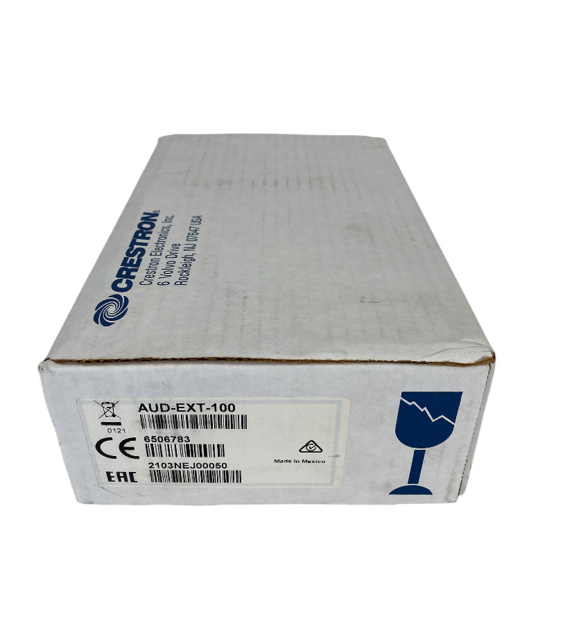 Crestron AUD-EXT-100 Transmitter and Receiver Audio over CAT5 Extender (NEW)