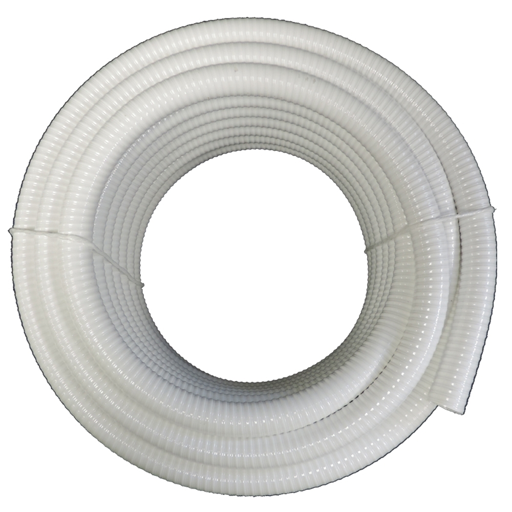 1.5" Dia. White Flexible PVC Pipe, Hose & Tubing for Spas & Pools